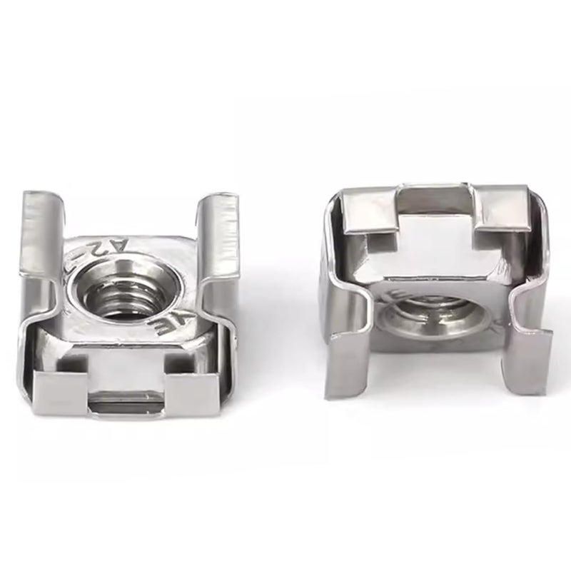 sotoolstop Store M6 Cage Nuts, Stainless Steel 18-8 (304) M6-1.0 Cage Nuts, Pack of 20 - Image 1